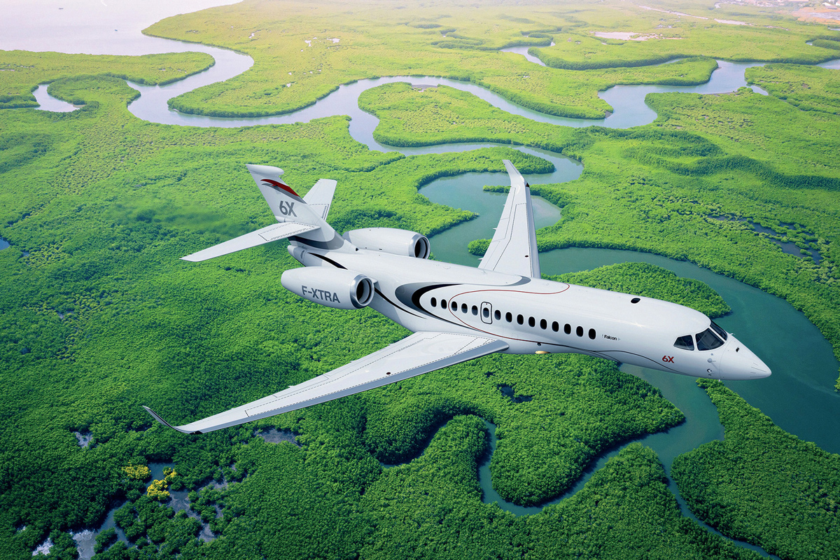 Ultra long range jet - maak kennis met de Falcon 6X