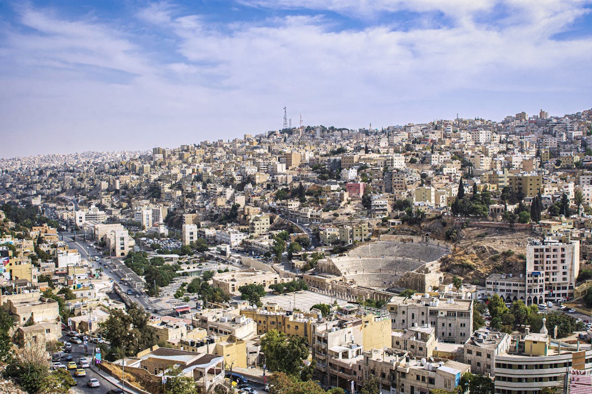 Prive jet naar Amman