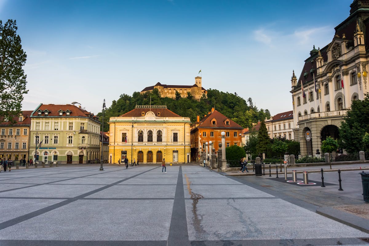 Prive jet naar Ljubljana