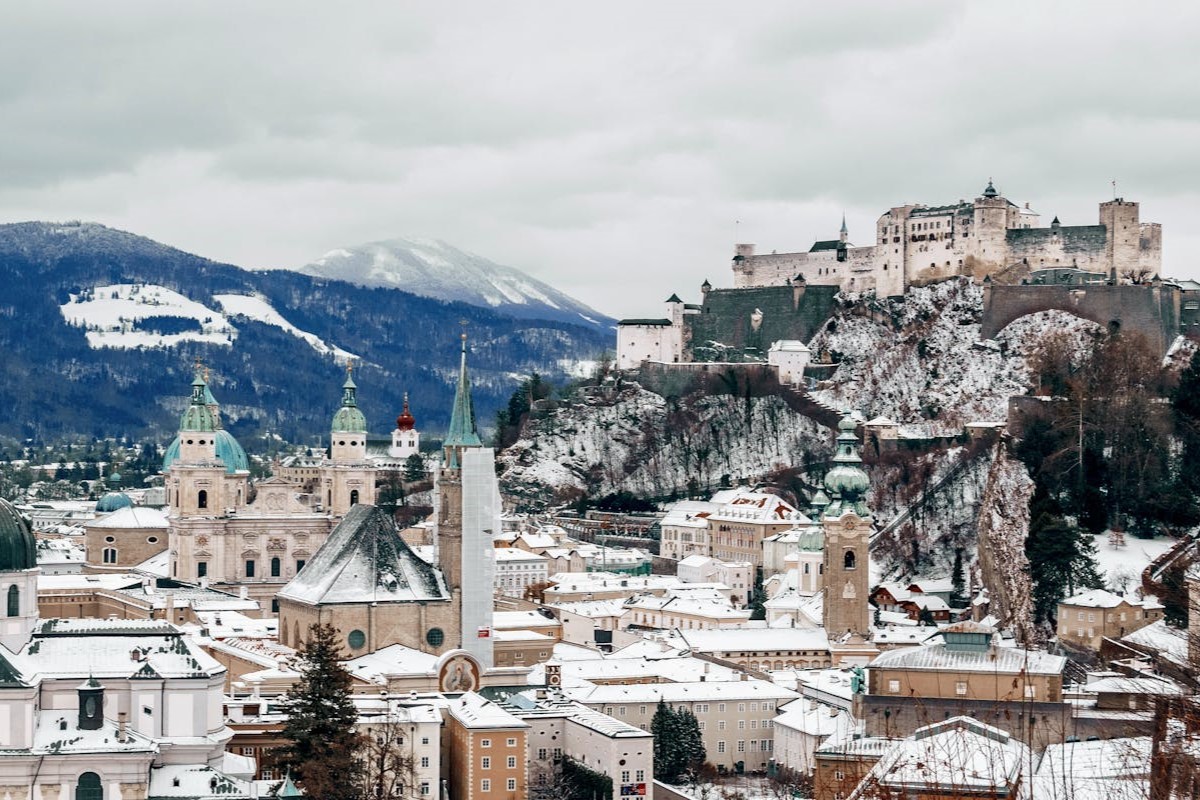 Prive jet naar Salzburg